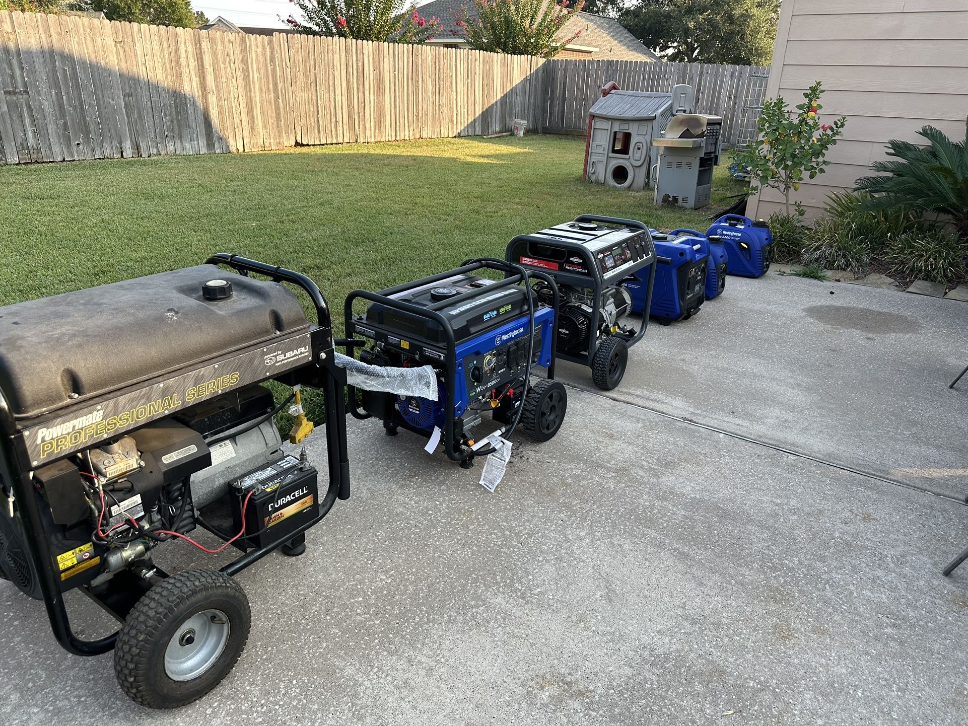 Generators For sale