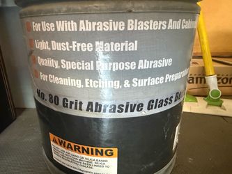 Glass Beads 50 lb container