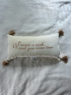 Embroidered Pillow