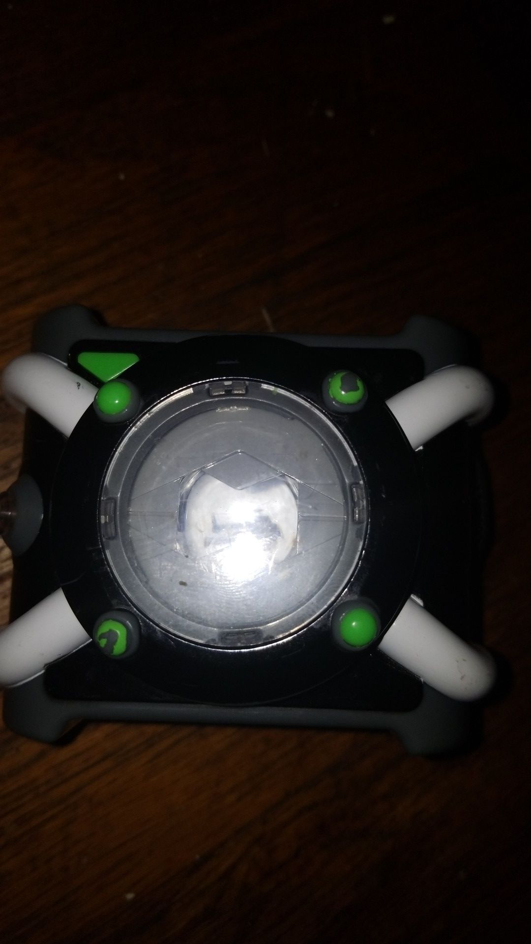Ben 10 omnitrix toy.