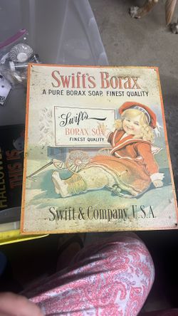 Vintage Laundry Room Metal Sign 