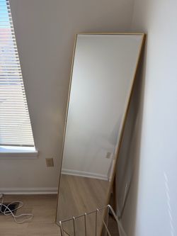 Large floor mirror