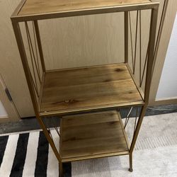 Small Gold Bookcase 