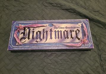 Nightmare VHS Board Game 1991