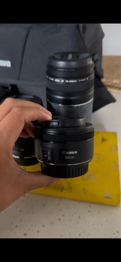 Canon EF 50mm f/1.8 STM lens.