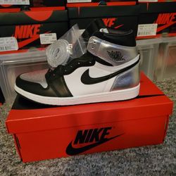 Air Jordan 1 Silver Toe