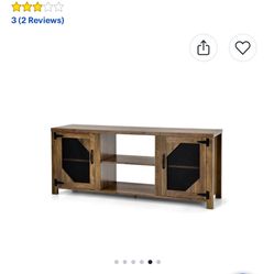 tv-stand-entertainment-media-center-for-tvs-up-to-65-w-steel-mesh-doors-rustic-brown/
