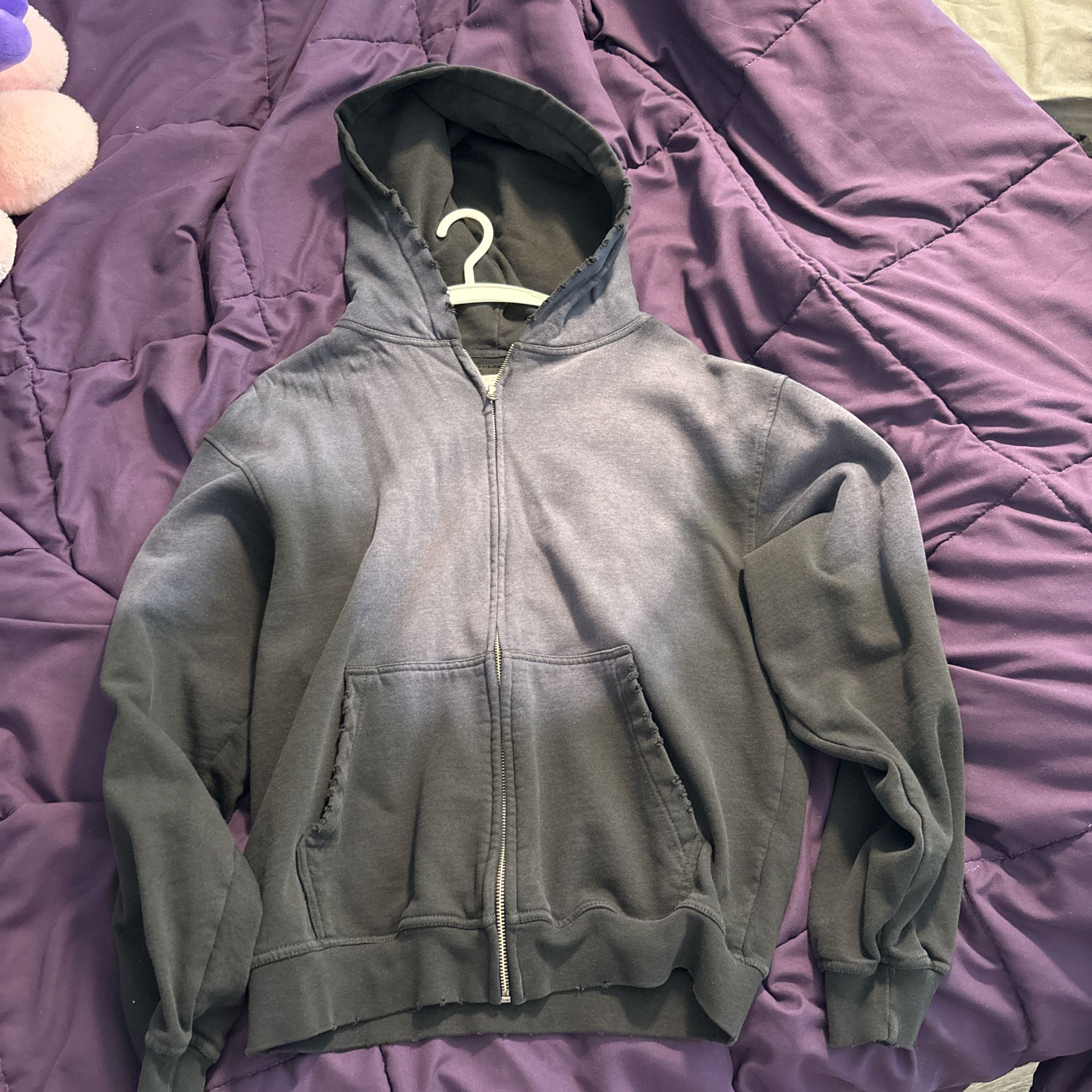 Pacsun Black Faded Hoodie