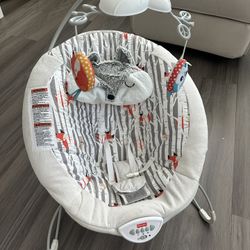 Fisher Price Infant Bouncer Fox print