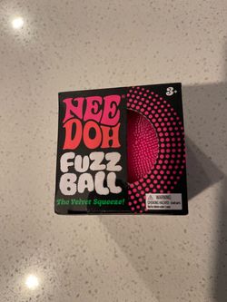 Pink needoh fuzzball
