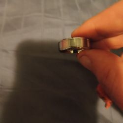 Silver Stainless steel ring size 12