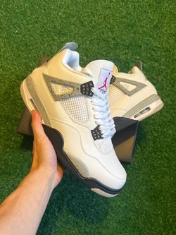 Jordan 4 Retro White Cement