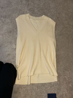 Woman Oversized Sweater Vest