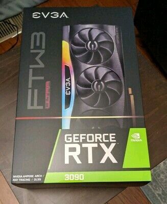 EVGA GeForce RTX 3090 FTW3 ULTRA 24GB GDDR6X Graphics Card