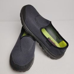 Skechers Women's Black GoWalk Rival Memory Foam Slip On Casual Shoes Size 8
