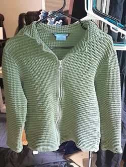 Zip-up sweater