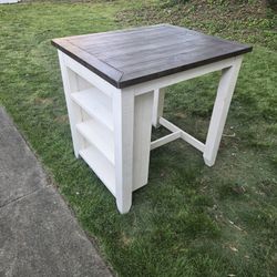Table With Shelves (Excellent Condition)