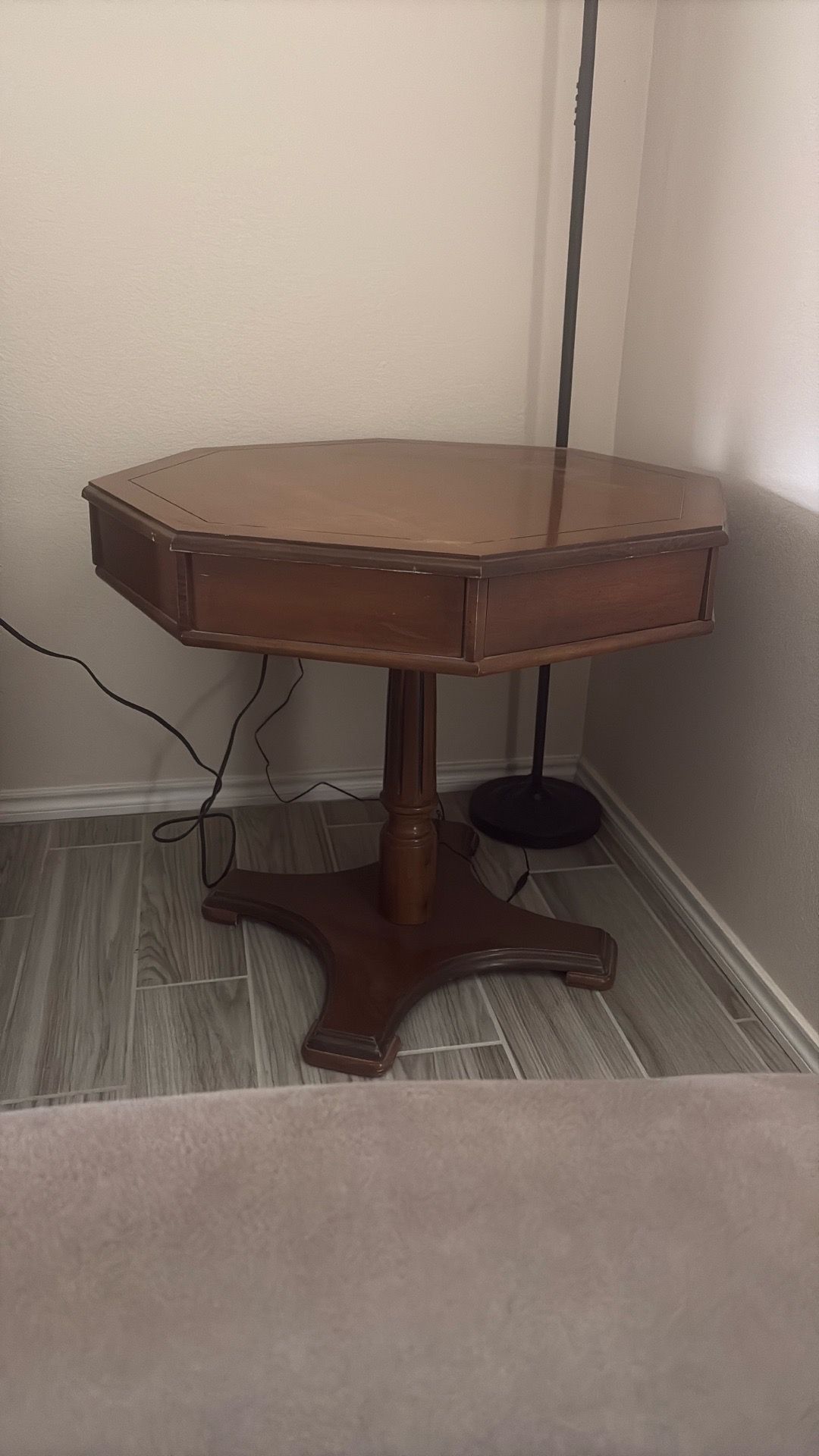 Small table.