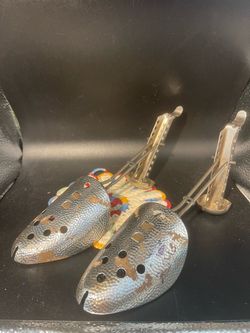 Vintage Metal Adjustable Shoe Trees