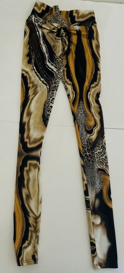 Women’s Bitsy Bottom Yoga Pants Mixed Animal Print