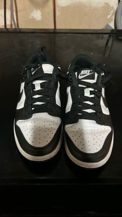 Women’s Nike Dunk Low Black and White Sneakers