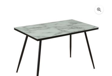 Faux Marble Dining Table