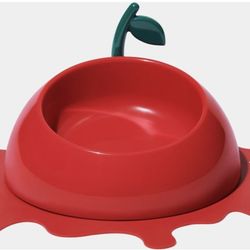 Juicy Cherry Pet Bowl Set BY: Vetreska 