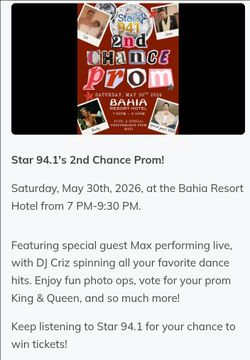 2nd Chance Prom