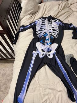 Adult skeleton costume