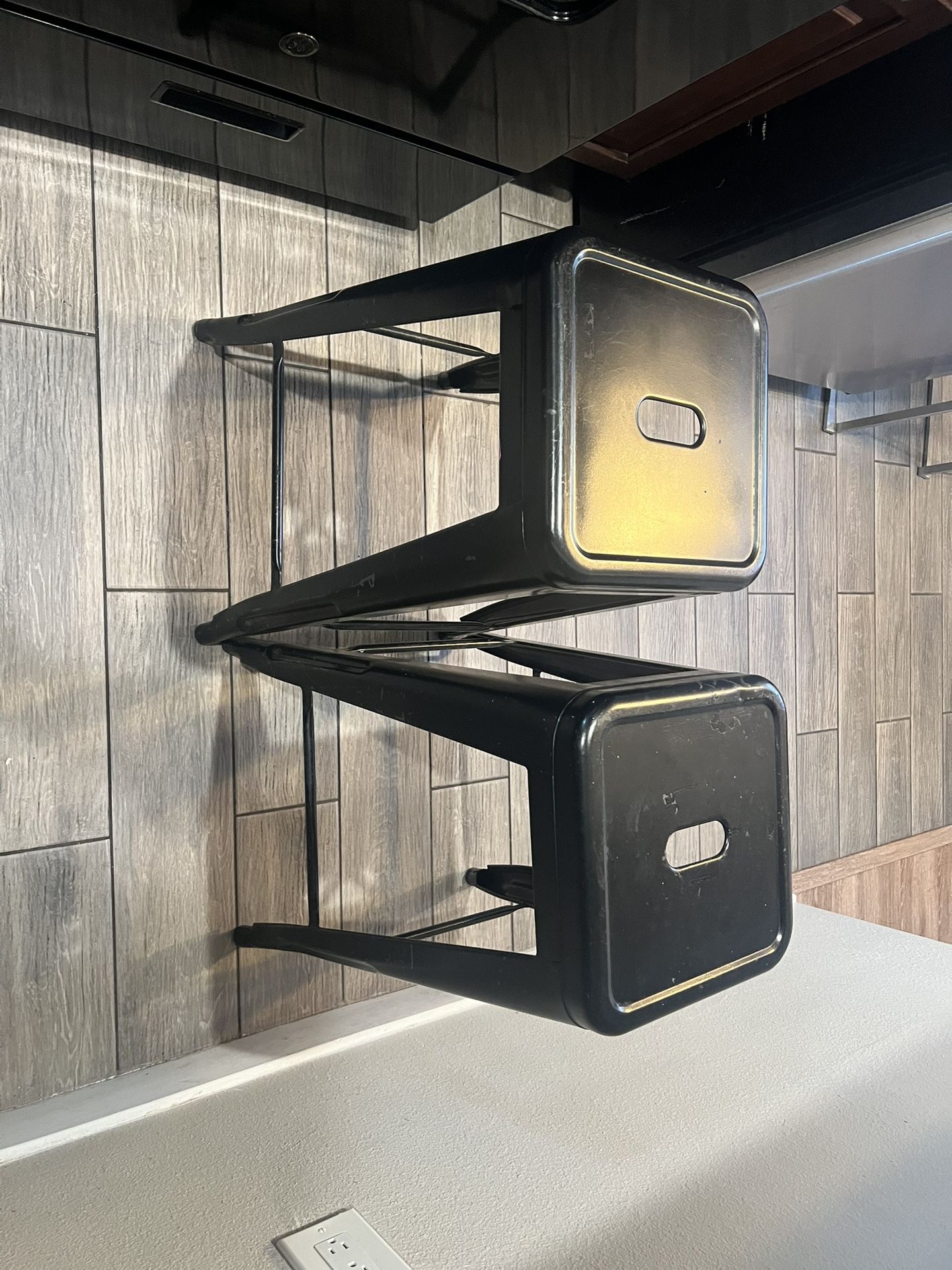 Metal stools