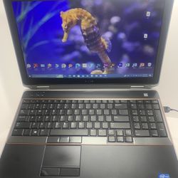 i3 ..i3..DELL LATITUDE  6520….128-SSD  GBcapacity …6.00 GB -RAM .  FASTER  and  READY FOR CLASSES  ON LINE OR