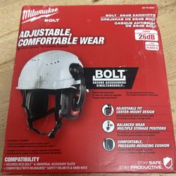 Milwaukee Bolt 26db earmuffs
