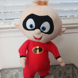 Disney Pixar Incredibles Baby Jack Jack Fightin Fun Plush Doll Talks 