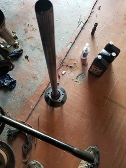 Fox axles and cobra rear brakes