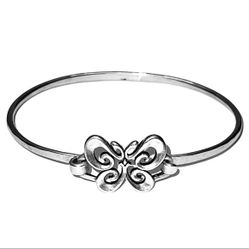 James Avery butterfly Hook Bracelet