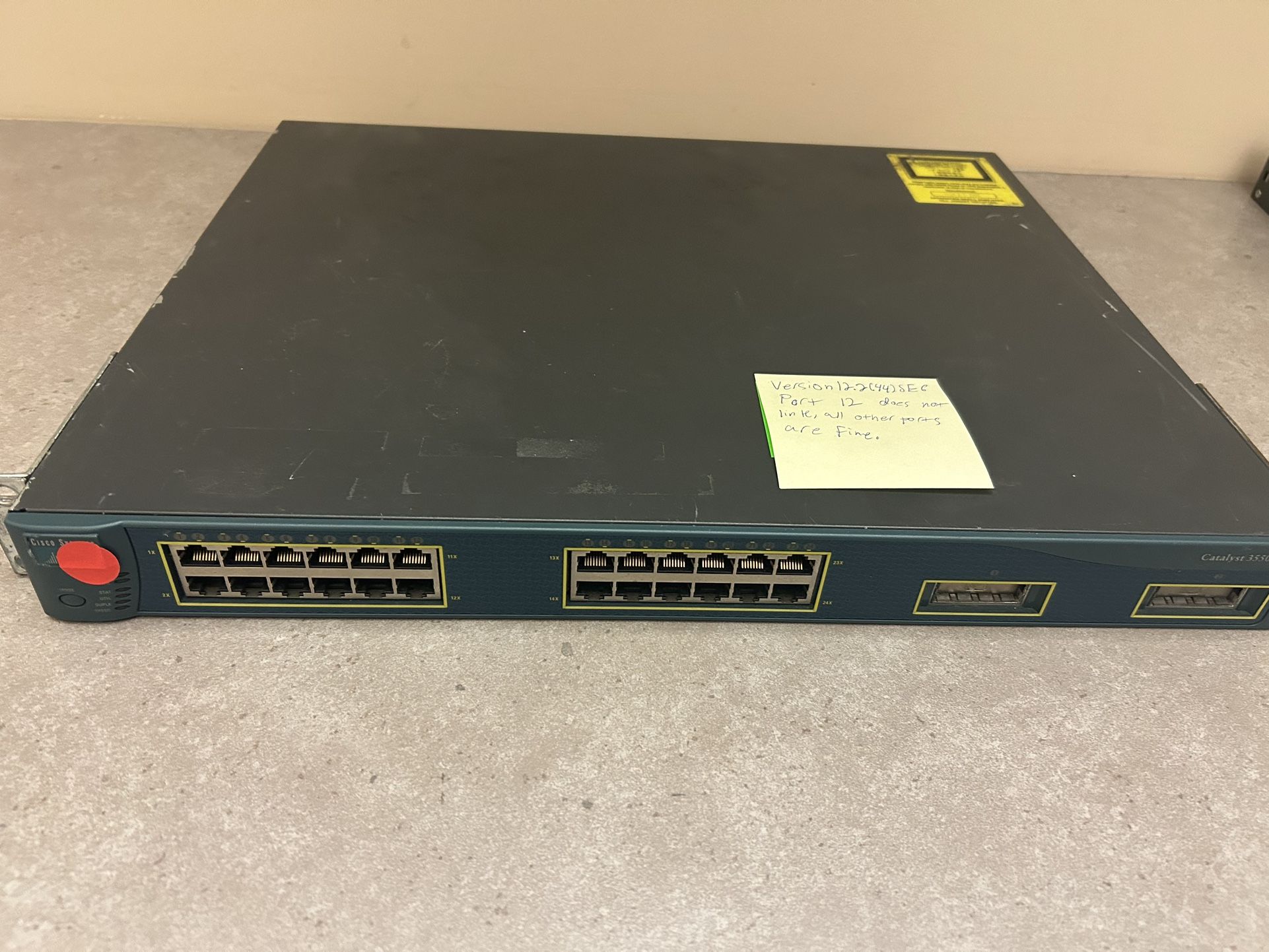 Cisco Catalyst 3550 Series 24 Port