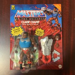 NIB Masters Of The Universe - Clamp Champ Action Figure