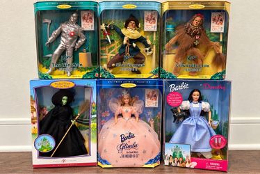 Wizard of Oz Barbie Collector Collection – 7 Dolls – Original Boxes