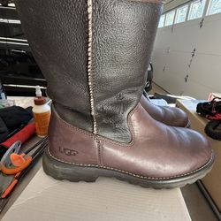 UGGS Leather Winter Boots