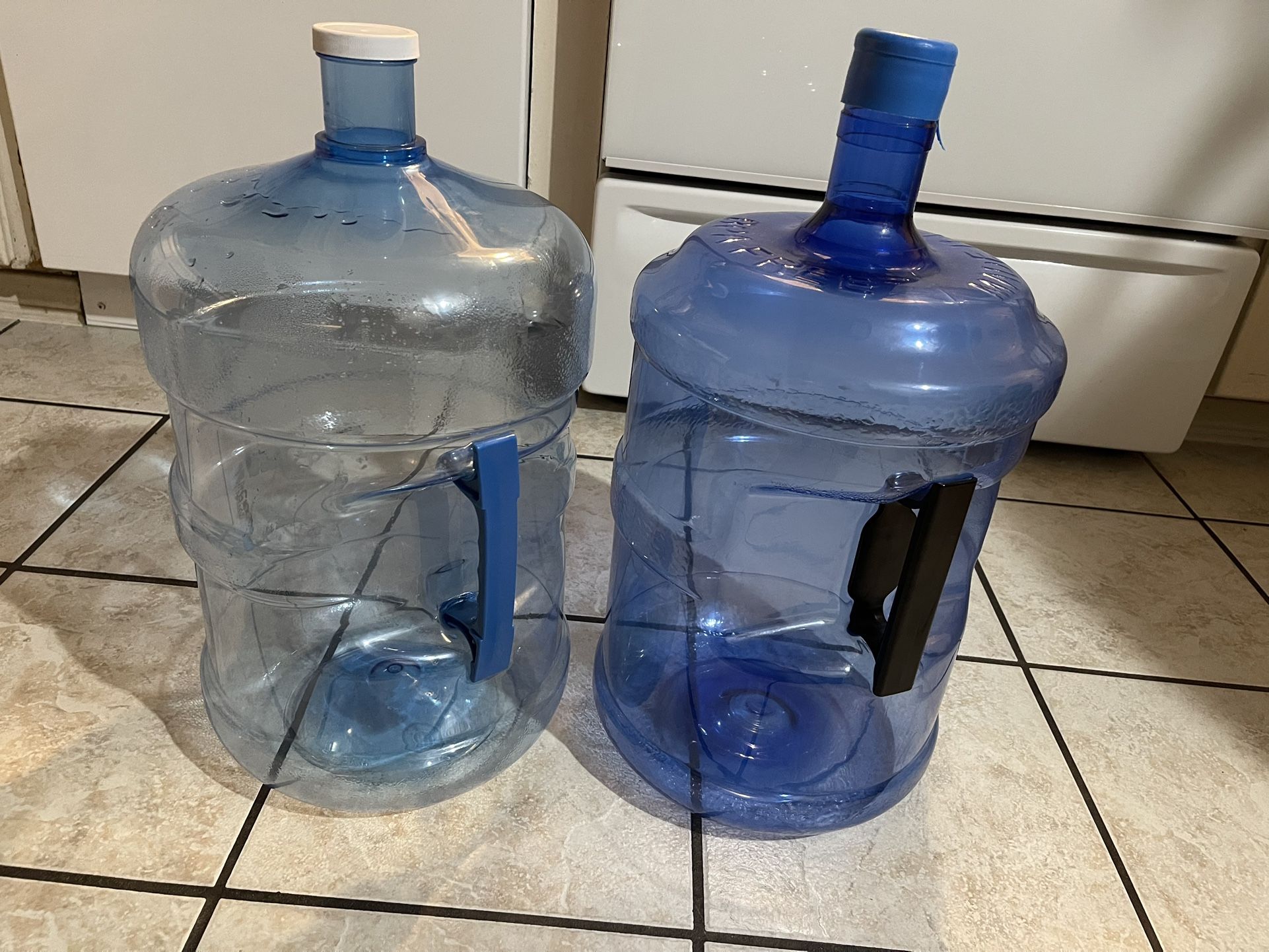 Two Free 5 Gallon Water Jugs