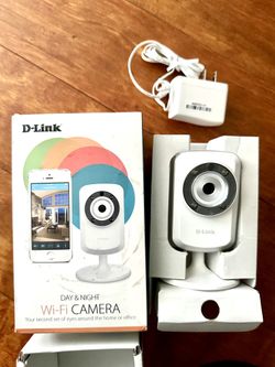 D-Link Wi-Fi Camera Day & Night Open Box New 