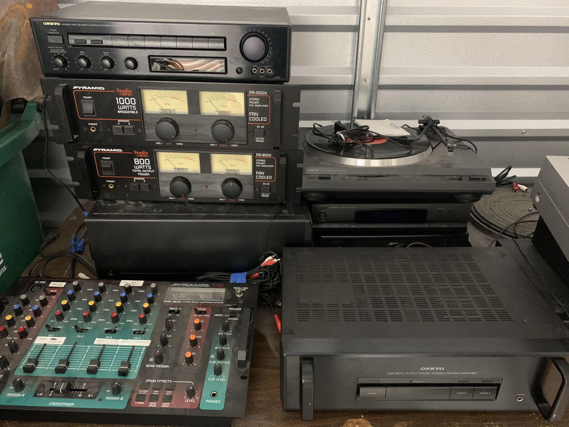 Audio Equipment- AMPs and Mixers