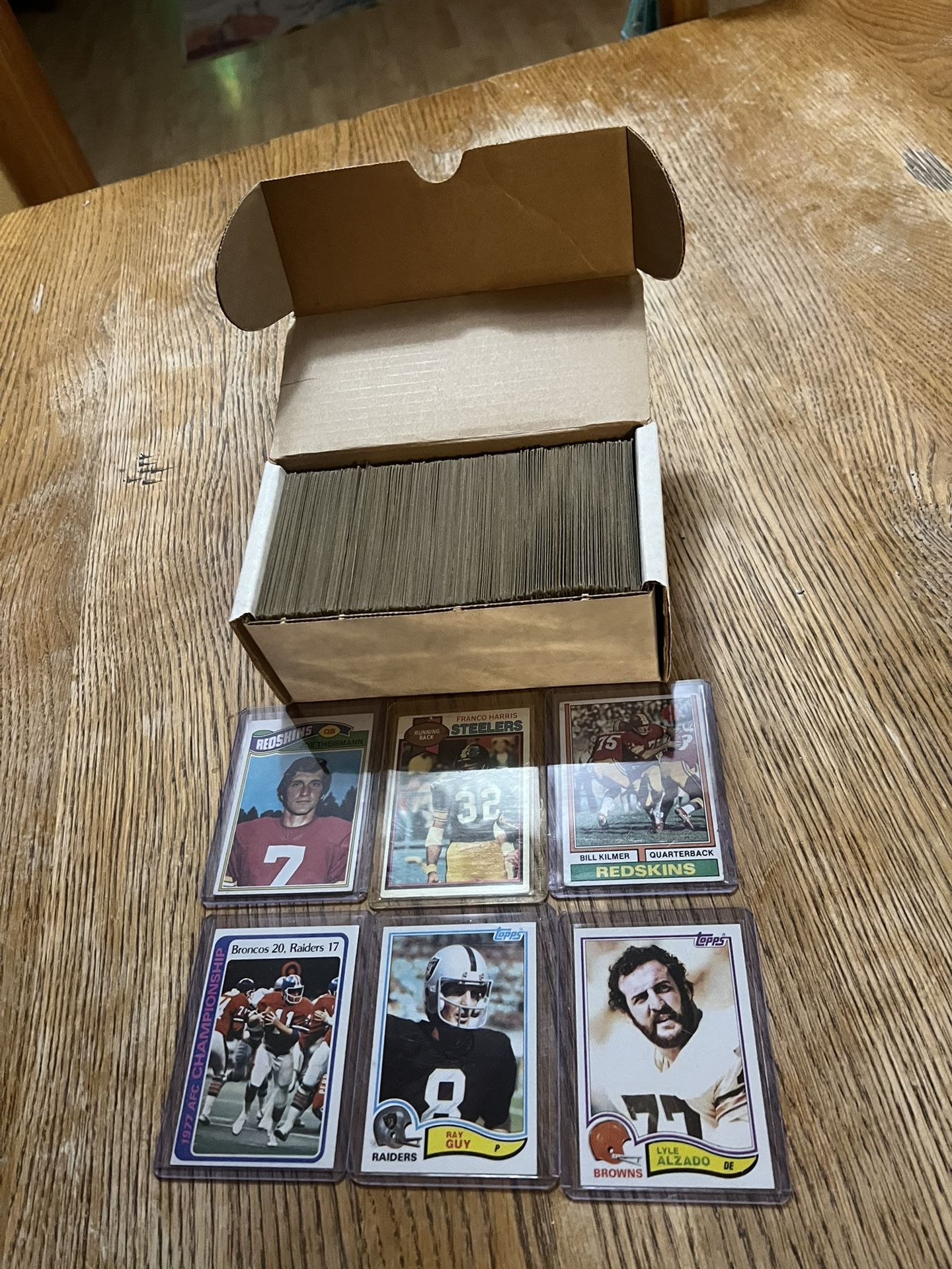 Vintage 70s-early 80s Football Card Lot
