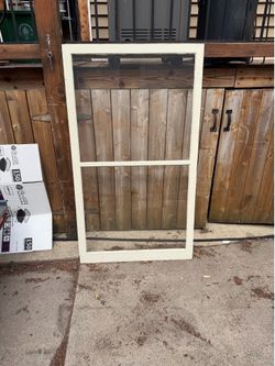 Vintage large window 36 by 63, $10