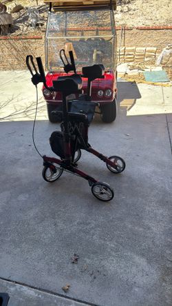 Upright Walker With Seat