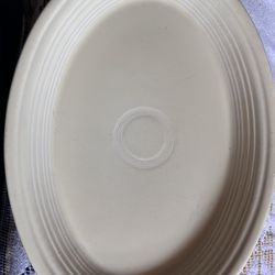 Collectible Fiesta-ware Oval Platter Yellow