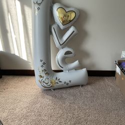 Inflated ballon 