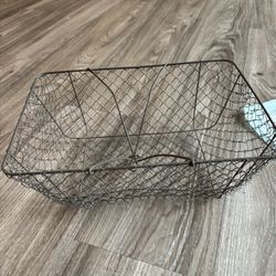 Vintage Egg Basket With Handles