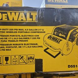 DEWALT
4.5 Gal. Portable Electric Air Compressor