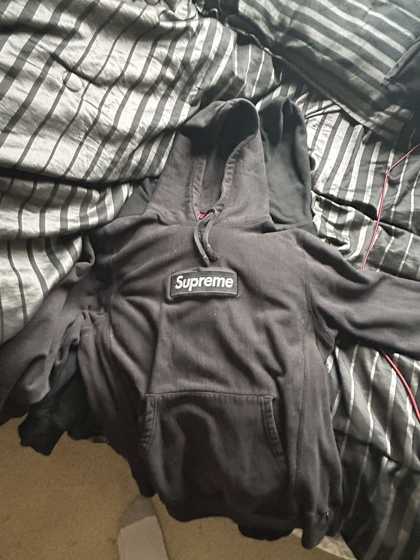 Supreme Box Logo Hoodie Black